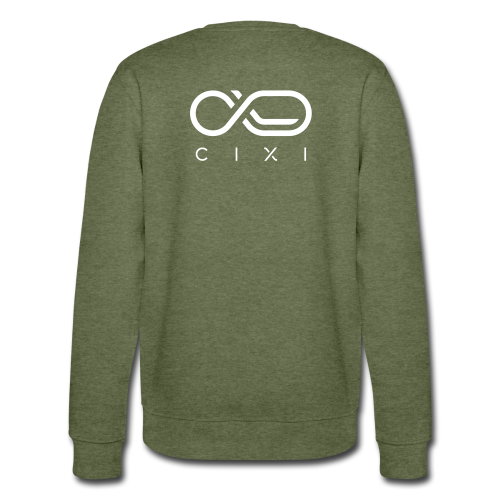 Sweatshirt Unisex - Flecked khaki - back