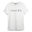 T-Shirt Unisexe Véhicule Actif Voyage en montagne - Blanc 