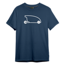 T-Shirt Unisex Active Vehicle - Navy blue  (S)