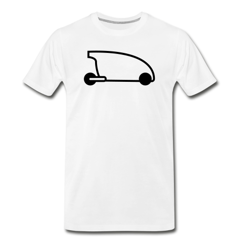 T-Shirt Unisexe Véhicule Actif - Blanc 
