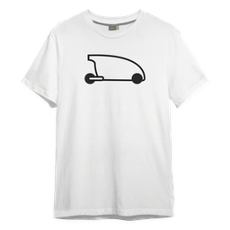[FPC_210004] T-Shirt Unisex Active Vehicle - White 